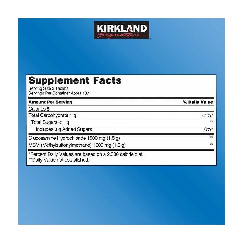 Suplemento Tabletas Glucosamina Vitaminico 375