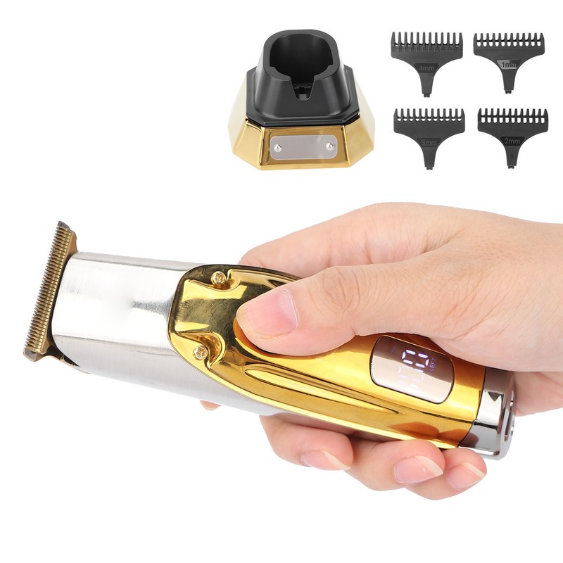 Electric Hair Trimmer LCD Professional Hair Clipper Cutting Grooming Kits
