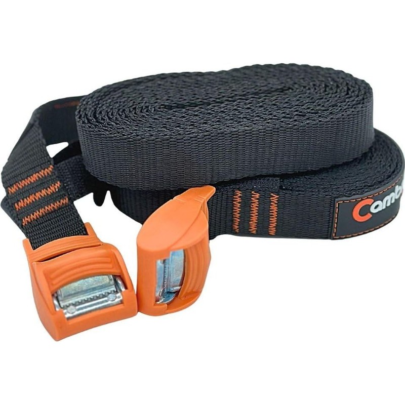 Cambridge Kayaks Camlock straps lashing straps for roof trailer tie