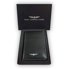 Design4Pilots Licence Case Pilot Licence EASA, black, Classic