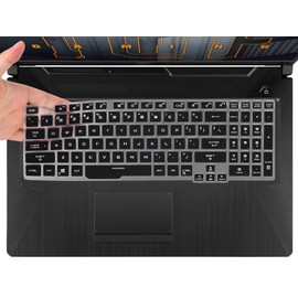 Funda de teclado para ASUS TUF Gaming F15 FX506LH / TUF Gaming A15 TUF506IU-ES74 TUF506IV-AS76 FA506IH-AS53, ASUS TUF Gaming F17 A17 TUF706IU FX706LI-ES53 RS53 FX70606 FX70666 HE - Funda para teclado