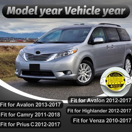 Yojunauto Radiator Cap Compatible with Toyota Avalon Camry Highlander Prius C Venza Yaris