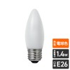 エルパ (ELPA) LED電球シャンデリア LED電球 照明 E26 電球色相当 LDC1L-G-G332