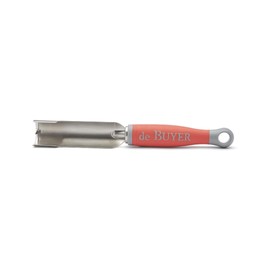 De Buyer Universal Corer with Red Handle, Silver