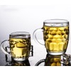 Home Products Essentials 2 Pack Glass Dimpled Stein Beer Mug