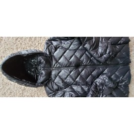 London Fog NEW LONDON FOG BLACK PACKABLE DOWN JACKET COAT WOMENS M