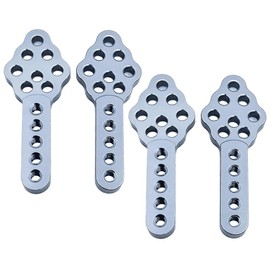 Shock Mount RC Car Shock Absorber 4pcs for RC Car Metal Shock Absorber Mounting Mount for 1/10 Scale Crawler Adjustable Shock Support
