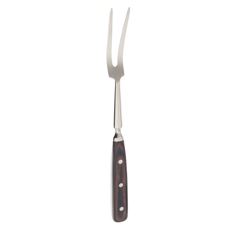 Mercer Culinary Praxis Forged Fork with Wood Handle, 12-1/4 Inch,