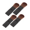WOONEKY Elegant Blush Brush Set 5pcs Makeup Brushes for Travel