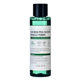 Some by Mi AHA BHA PHA 30 Days Miracle Toner 150ml Trata el Acné, Exfolia y Controla el Sebo                                                          