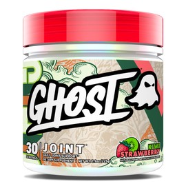 GHOST Joint Supplement, Kiwi Strawberry (30 Servings) - Daily Joint Maintenance Supplement for Men & Women - Glucosamine HCL, Chondroitin Sulfate & Curcumin - Cartilage, Bones & Joint Support