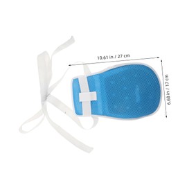 TOVINANNA Breathable Control Hand Mittens for Elderly Patients Safety Wrist Glove with Finger Fixation Zippered Mesh for Accident Prevention and Comfortable All Day Wear Facilities