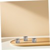 ULTECHNOVO 4pcs Stackable Stainless Steel Cups Metal Drinking Tumblers for