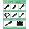 ILVGOLF 48 Volt Charger Receptacle and Fuse Assembly for Club