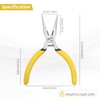 BOOSDEN 5" Needle Nose Pliers, Long Nose Pliers Set with