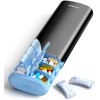 Travel Pill Organizer Case for Bags, Weekly Routines, and Compact