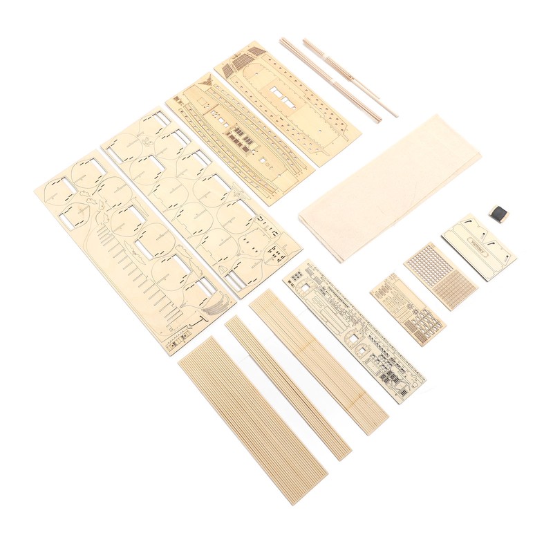 Wooden Model Ships DIY Assembly Classic Ancient Boat Sailing Boat