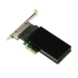 KALEA-INFORMATIQUE PCIe Card Network Controller 2.5G x4 LAN Gigabit Ethernet 4 Ports RJ45 Quad Chipset Intel I226 SRKTU Support 10 100 1000 2500 1G 2.5G