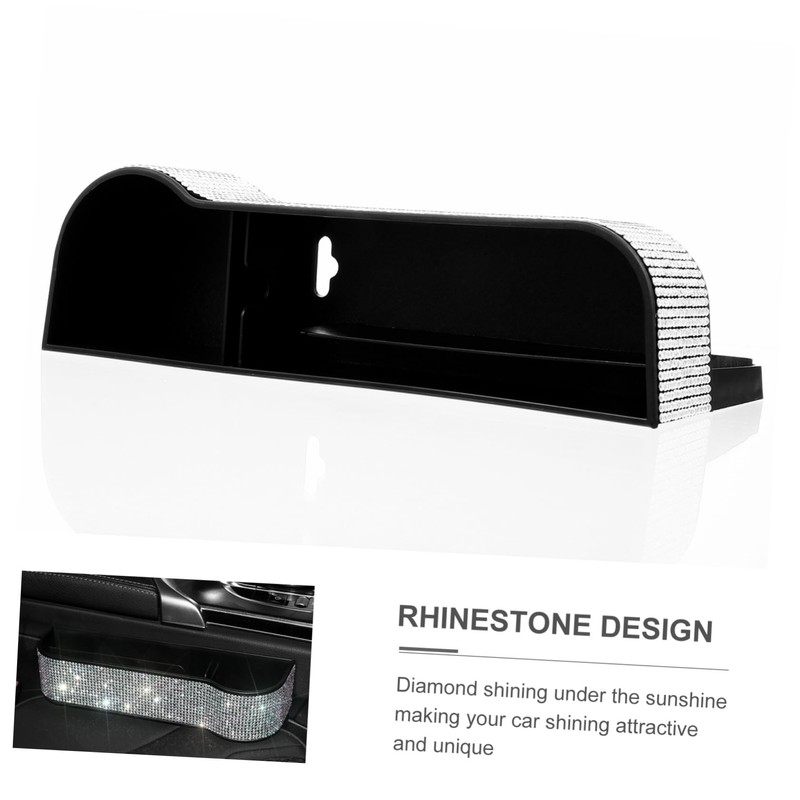 Parliky Modern Bling Car Seat Storage Seat Gap Filler Organizer