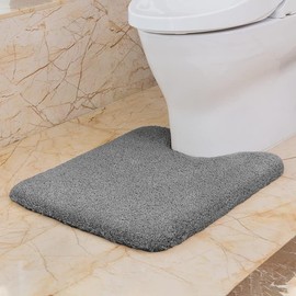 Vanzavanzu bath mat, soft, fluffy, non-slip bath mat, thickened bathroom carpet, super absorbent, machine washable, quick drying, customisable