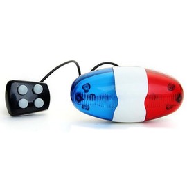 SUNCHSEN Bicycle 6 LED 4 Tone Horn LED Light Electronic Siren Bicycle Bike Accessories