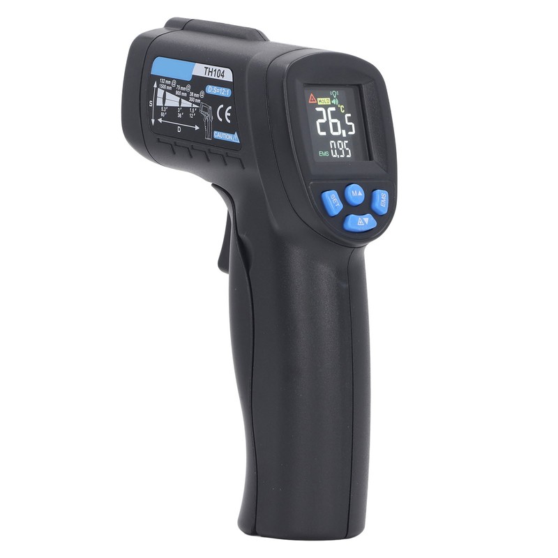 Infrared Thermometer Handheld High Accuracy Digital Laser Temperature Tester Non