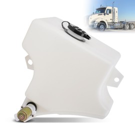 YEHERIT Windshield Washer Fluid Reservoir Tank with Pump Compatible with Kenworth T680 T880, Peterbilt 335 367 384 385 386 387 388 389, Reservoirs Replace# N5355001, 603-5402, 6035402