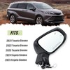 Lqito Right Passenger Side Door Mirror Compatible With 2021-2025 Toyota