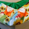 Reversible Bowl Cozy - Bowl: Gnomes with green