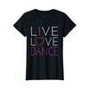 Magliette Danza - T-Shirt Ballerina - Io Amo la Danza