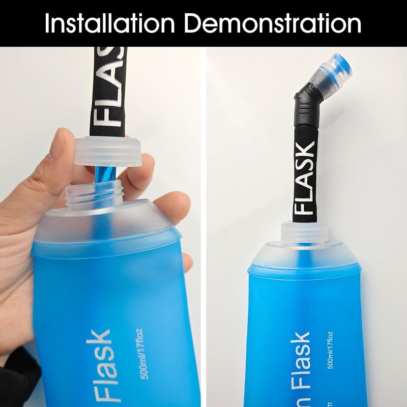 GYGYL Replacement Straw for Soft Flask Running Water Bottles (1