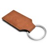 iPick Image - HEMI 392 Rectangular Brown Leather Key Chain