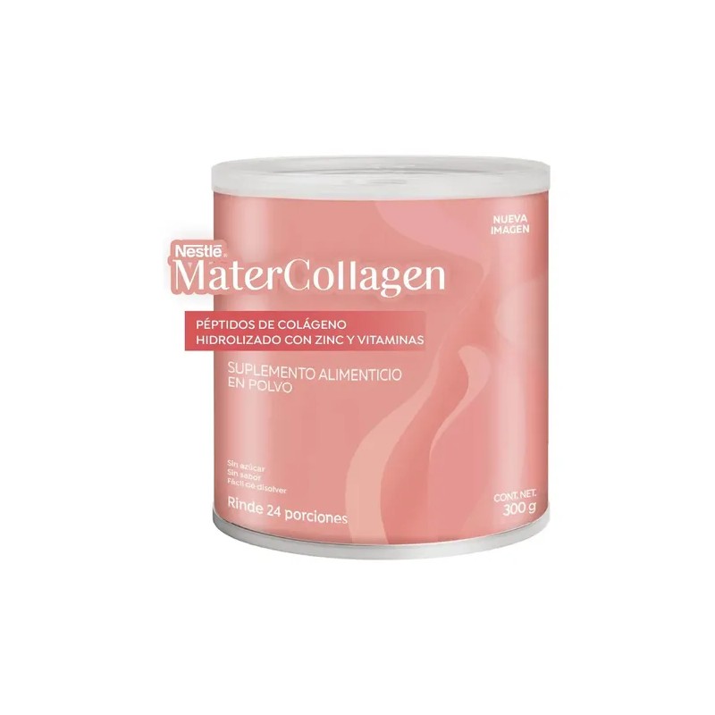 Péptidos Colágeno Hidrolizado Matercollagen Polvo Lata 300g Sin Sabor