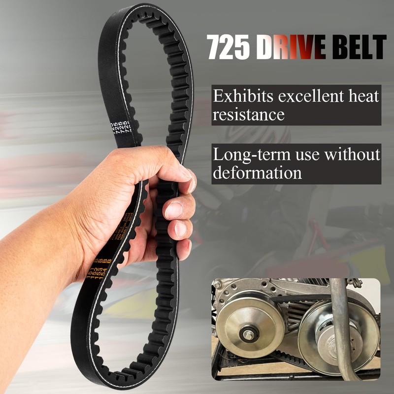 HOOTO Go Kart Belt 725, 725 Belt for 30 Series