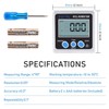 Delgada Digital Angle Finder and Level Cube,Electronic Bevel Gauge Protractor