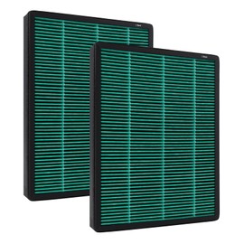 2 Pack 2-in-1 Filter Replacement Filter for Coway AIRMEGA Max2 300/300S Air Purifier, H13 True HEPA High Efficiency with Activated Carbon Filter