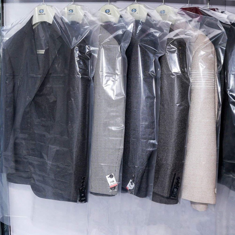ANCOUS 40 Pcs Kleidung Staubschutz Garderobe Hängen Kleidung Schutz Transparent