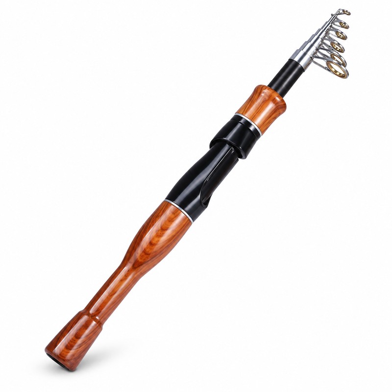 Telescopic Fishing Rod for Travel Fishing – 1.6M Carbon Spinning