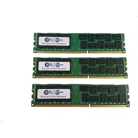 CMS 24GB (3X8GB) DDR3 10600 1333MHZ ECC Registered DIMM Memory Ram Upgrade Compatible with HP/Compaq® Workstation Z600 C2 Series Only Ecc Reg for Server Only - B105