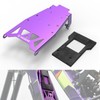 NICECNC Purple Battery Front Fender Plate Battery Guard Cover Protector