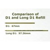 Sound Feelings Long D1 Refills for Chromatic USA Double-Twist Pen