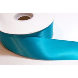 Teal Blue Satin Ribbon - 50mm Wide - 5 Meter - for Gifts Wrap, Sew, Party, Decorations, Crafts, Events, Dress, Bows, and much more