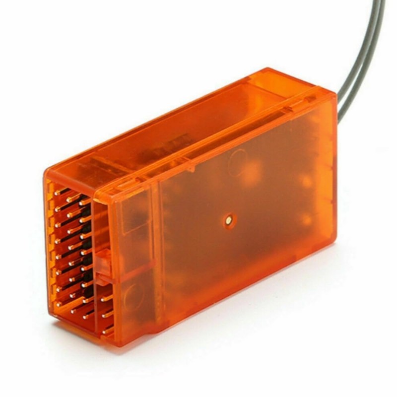 Orange CM703 7CH DSMX Compatible Receiver– 2.4GHz 7-Channel RC Receiver