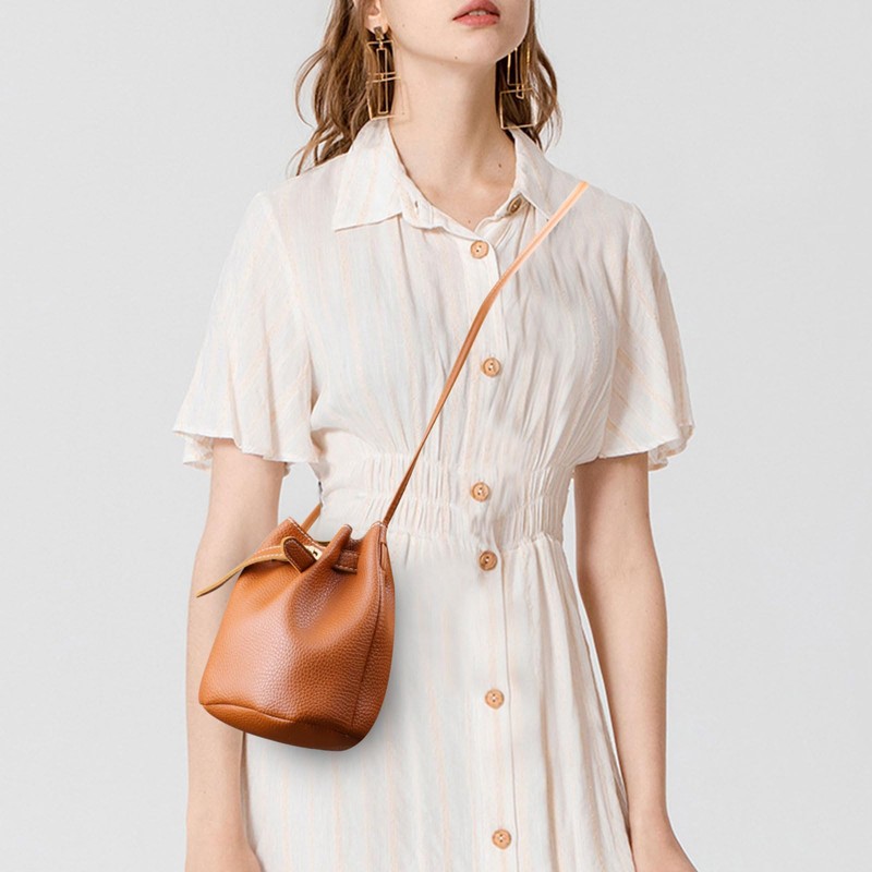 MultiValue Women's Shoulder Bag, Lightweight Leather Bag, Women's Shrink Bag