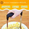 Starchef Masher Ricer,Stainless Steel Masher Ricer with Soft Handle, Baby