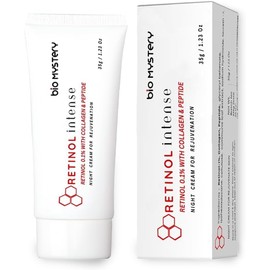 Bio Mystery Retinol 0.1 Intense Cream With Collagen & Peptide (35 Gram / 1.23 Oz)
