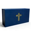 SruiSwei Portable Communion Service Set With 4 Cups,Juice Bottle,Anointing Oil