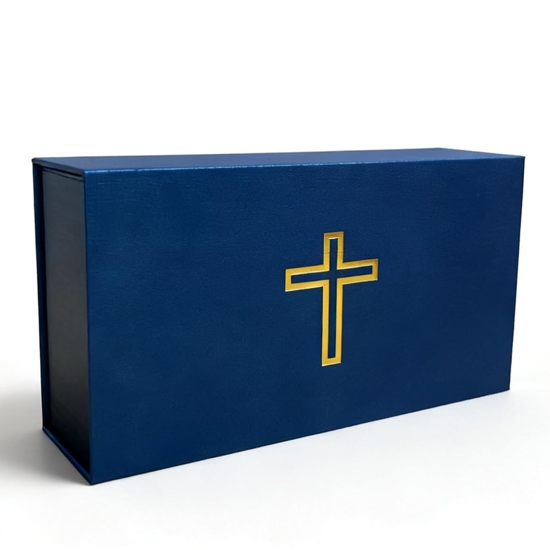 SruiSwei Portable Communion Service Set With 4 Cups,Juice Bottle,Anointing Oil