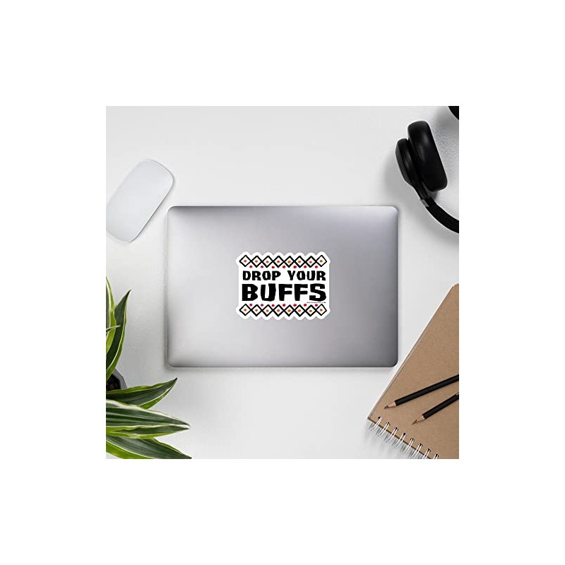 Survivor Drop Your Buffs Die Cut Sticker