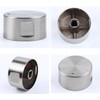 Jindizi Metal Gas Stove Knobs, 6Pack 6mm Zinc Alloy Control